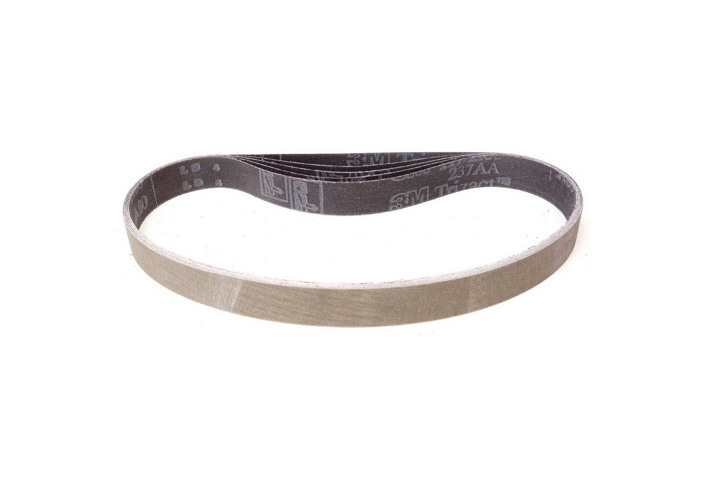 3M Schleifpapier 6er-Set 3M Trizact Schleifband 237AA, 25 x 762 mm, (237AA, 6 St) von 3M