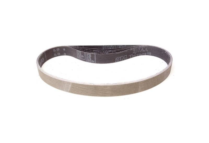 3M Schleifpapier 6er-Set 3M Trizact Schleifband 237AA, 25 x 762 mm, (237AA, 6 St) von 3M