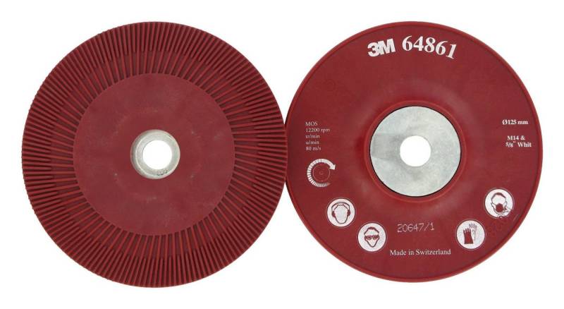 3M Schleifscheibe, Stützteller Cubitron 125 mm / M14 gerippt 3M Schleifscheibe, Stützteller Cubitron 125 mm / M14 gerippt von 3M