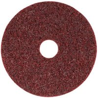 3M Schleifvliesscheibe Scotch Brite SC-DH D.178mm medium rot m.Zentrierung von 3M