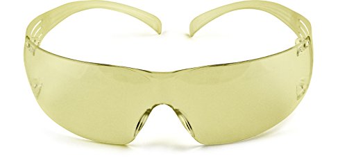 3M Schutzbrille Secure Fit 200, AS, AF, UV, PC, Rahmen gelb, 1 Stück, gelb, SFIT2AF von 3M