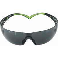 Schutzbrille SecureFit-SF400 en 166,EN 170 Bügel schwarz grün,Scheibe grau von 3M