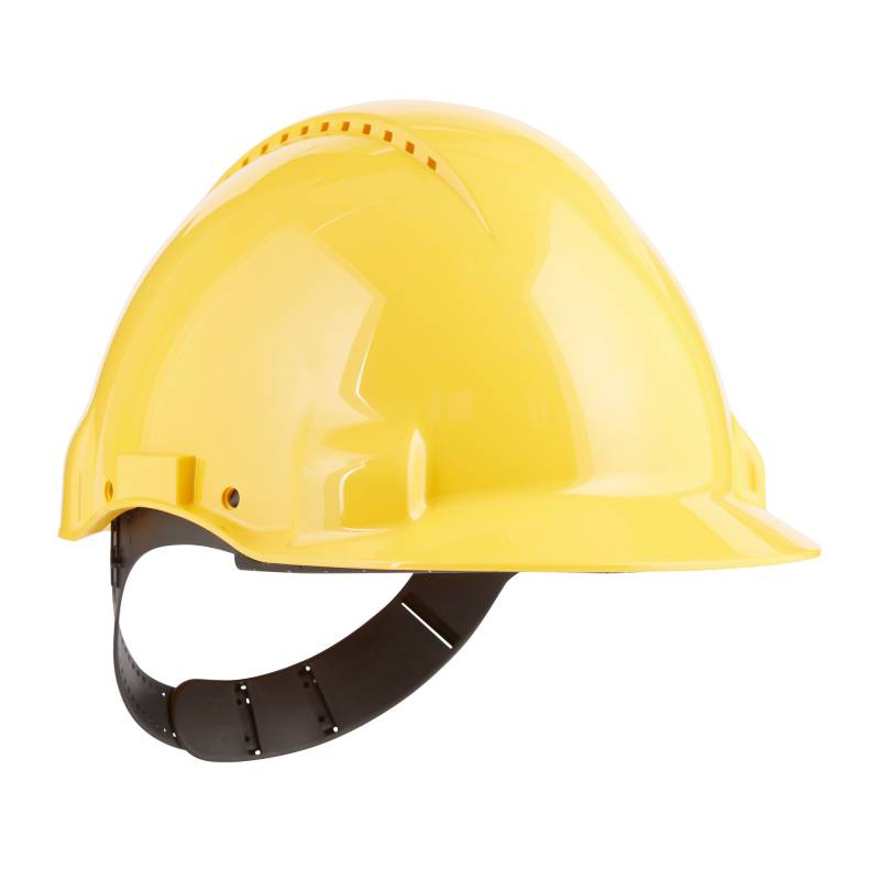 3M Schutzhelm 'G3000CUVYPRO1' gelb mit Uvicator von 3M