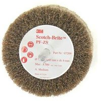 3M - Scotch-Brite Bürste pf-zs mittlerer Durchmesser 75 mm x 10 von 3M