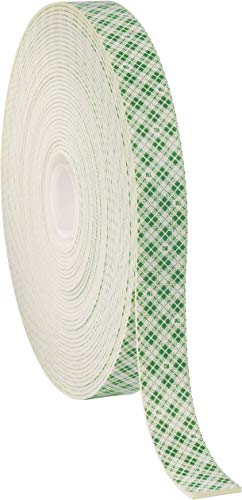 3M Scotch-Mount PU-Schaumstoff Klebeband 4026 – Doppelseitiger Polyurethan-Schaumstoffklebefilm mit Acrylatklebstoff für die Selbstklebende Ausrüstung in Creme – 19mm x 33m, 1,6mm von 3M