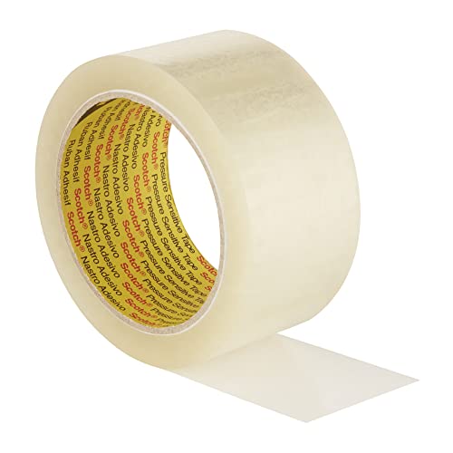 3M Verpackungsklebeband 309 Transparent, Paketklebeband, Packband, 50 mm x 66 m, 6 Rollen von 3M