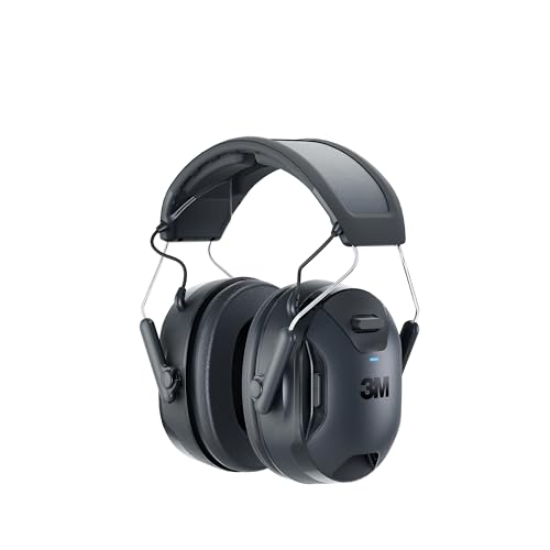 3M WorkTunes Connect & Solar Kabelloser Kapselgehörschutz mit Bluetooth®-Technologie 90573E-1 von 3M