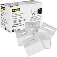 3M Hang Tabs 1075 Eurolochaufhänger für max. 340,0 g 5,80 x 5,8 cm, 500 St. von 3M