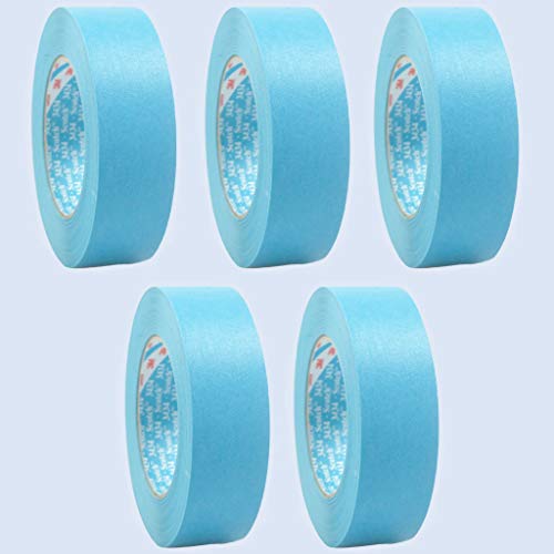 5x 3M Scotch 3434 blaues Abdeckband Klebeband Lackierer 18mm 50m von 3M