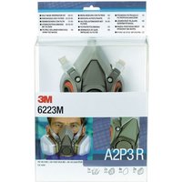 3M - Atemschutzhalbmaskenset 6223 – set – A2P3R en 140 m.Filter m von 3M