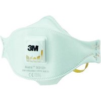 3M - Atemschutzmaske 9312+ Aura FFP1NRD m.Ventil b.4xAGW-Wert EN149/2001+A1:2009 10 Stk 3M - Atemschutzmaske 9312+ Aura FFP1NRD m.Ventil b.4xAGW-Wert EN149/2001+A1:2009 10 Stk von 3M