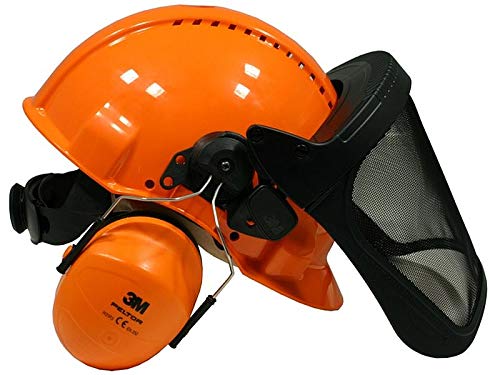 Forst-Helm von 3M Kopfschutzkombination G3000M (Gehörschutz und Gesichtsschutz) von 3M