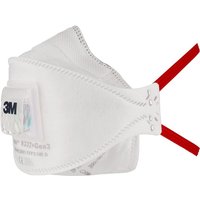 Gebraucht] 3M 9332+Gen3 sv Aura Atemschutzmaske FFP3 mit Cool-Flow Ausatemventil von 3M