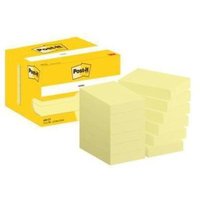 3M - Haftnotiz ® Notes 51 x 76 mm (b x h) gelb 100 Bl./Block 12 Block/Pack. von 3M