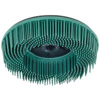 Neuwertig] 3 m Bürstenscheibe Scheibe Bristl Disc K.50 M14 D.115mm Grün Bd Zb K.50 B-Ware von 3M