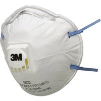 Neuwertig] 3 m 10 St. 8822 Feinstaubmaske Ventil Ffp2 Staubmaske Siehe Text/Foto B-Ware von 3M