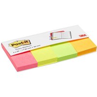 Post-it Notes Markers Haftmarker farbsortiert - 4 x 50 Streifen von Post-it®