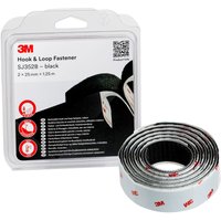 3M - SJ352B Klettband zum Aufkleben (l x b) 1.25 m x 25 mm Schwarz 1 St. von 3M