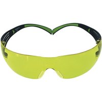 Schutzbrille SecureFit-SF400 en 166,EN 170 Bügel schwarz grün,Scheibe gelb 7100078986 von 3M