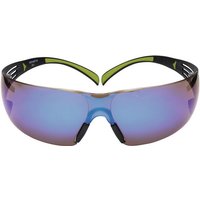 Schutzbrille SecureFit-SF400 en 166,EN 172 Bügel schwarz grün,Scheiben blau pc 7100078880 von 3M