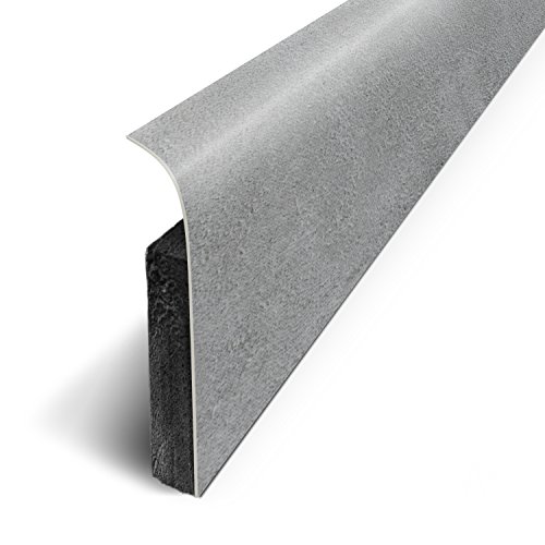 3M D180526D Klebeleiste für Beton, Eisen, 120 x 70 cm, 5 Sockelleisten, 5 Stück von 3M