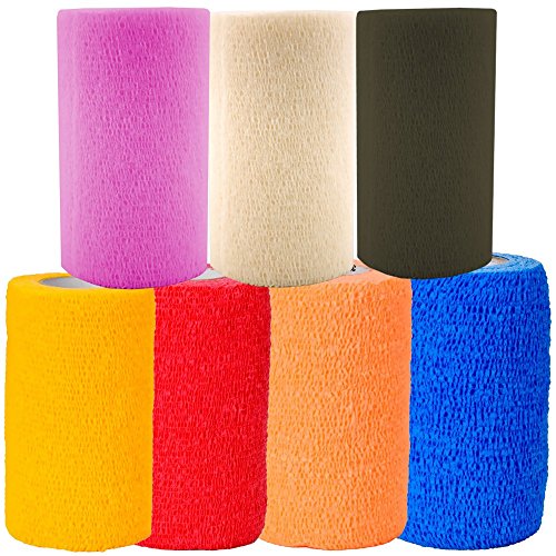 Vetrap Haftverband für Tiere 10,2 cm X 5 yard Rolle – Schwarz von 3M