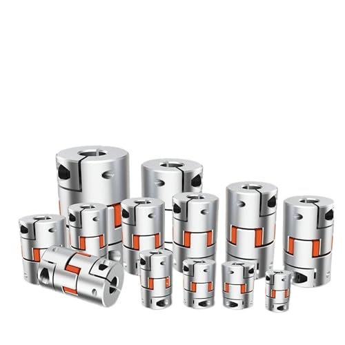3MOG7Y1 LF D D14L22 Aluminium-Schaftkupplung, Backe, Pflaume, Spinne, Fingerhut, Motorgeberkupplung, 3 mm, 4 mm, 5 mm, 6 mm, für Trenntisch von 3MOG7Y1