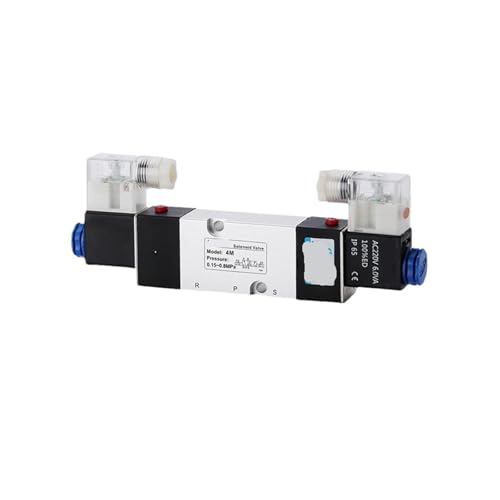 3MOG7Y1 Magnetventil, 4M220-08/4M320-10/4M420-15, 2 Positionen, 5 Anschlüsse, pneumatische Luftventile, DC12 V, DC24 V, AC110 V, AC220 V, Doppelspule 3MOG7Y1 Magnetventil, 4M220-08/4M320-10/4M420-15, 2 Positionen, 5 Anschlüsse, pneumatische Luftventile, DC12 V, DC24 V, AC110 V, AC220 V, Doppelspule von 3MOG7Y1