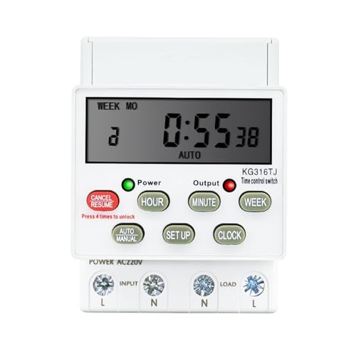3MOG7Y1 Mini Täglich Wöchentlich 7 Tage Programmierbare Digitale Zeit Schalter 220V AC Licht Timer KG316TJ 230V Zeit Controllor Countdown 3MOG7Y1 Mini Täglich Wöchentlich 7 Tage Programmierbare Digitale Zeit Schalter 220V AC Licht Timer KG316TJ 230V Zeit Controllor Countdown von 3MOG7Y1