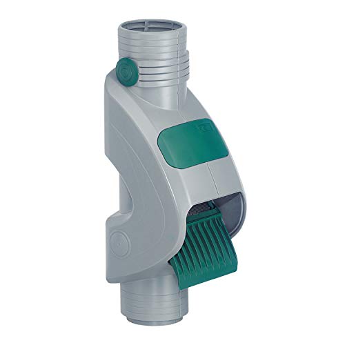 Regenwasserfilter Laubabscheider Rainus grau für Blechfallrohre mit 80 mm und 100 mm Durchmesser. Verhindert das Zusetzen und Verstopfen von Fallrohren durch Grobschmutz wie Laub und Moos. von 3P Technik Filtersysteme