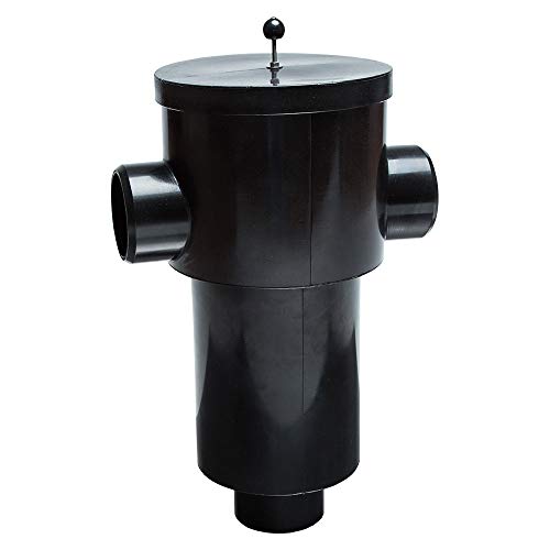 Regenwasserfilter Zisternenfilter 3P Gartenfilter S mit Kunststoffsieb für den Einbau in die Zisterne oder Kunststoffzisterne, Anschluss DN100, Höhenversatz 0 cm. Für die Regenwassernutzung im Garten von 3P Technik Filtersysteme