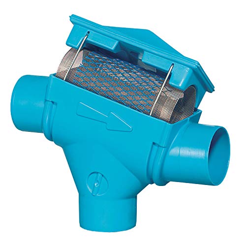 Regenwasserfilter Zisternenfilter 3P Patronenfilter PF mit Edelstahlsieb für den Einbau in die Zisterne, Anschluss DN100, Höhenversatz 66mm. Für die Wassernutzung im Haus und zur Gartenbewässerung. von 3P Technik Filtersysteme