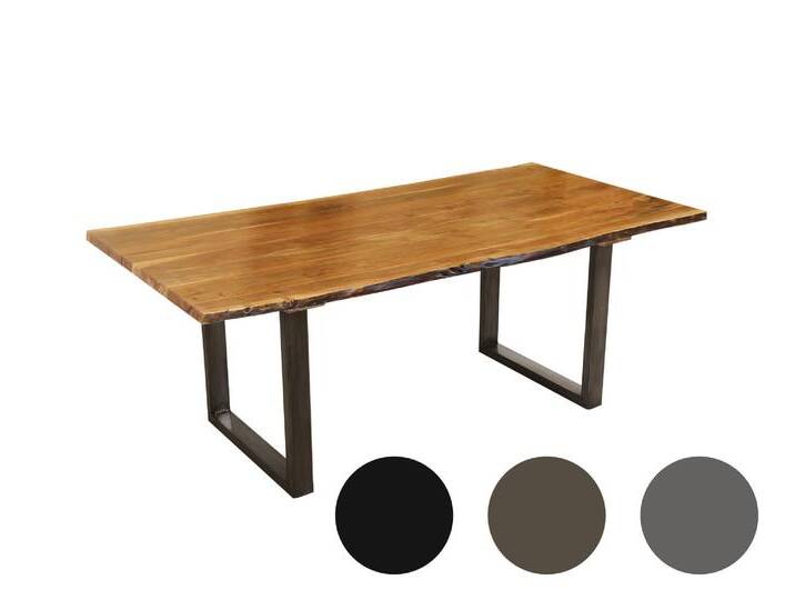 3S Frankenmöbel »Agra« Massivholz Esstisch TI-0429 / Akazie / 140x90 cm / Eisen natur 3S Frankenmöbel »Agra« Massivholz Esstisch TI-0429 / Akazie / 140x90 cm / Eisen natur von 3S-Frankenmöbel