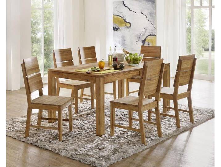 3S Frankenmöbel »Allrounder« Massivholz Esstisch 80x80 cm / Kernbuche geölt / mit Funktion / TI-0122 von 3S-Frankenmöbel