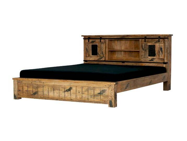 3S Frankenmöbel »Cosma« Massivholz Bett II WZ-0480 / 180x200 cm von 3S-Frankenmöbel