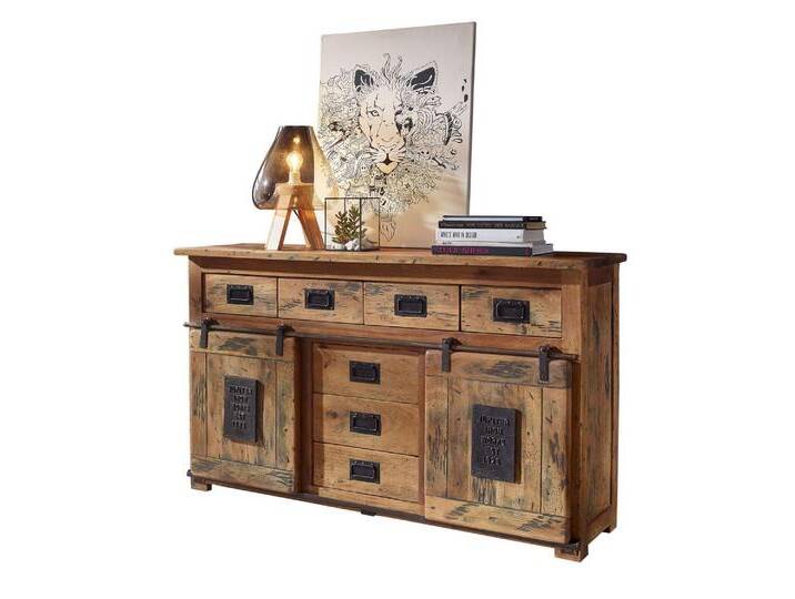 3S Frankenmöbel »Cosma« Massivholz Sideboard III WZ-0480 / 150x90x45 cm von 3S-Frankenmöbel