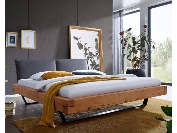 3S Frankenmöbel »Henry« Balkenbett BE-0577 / 200x200 cm / Fichte massiv geölt von 3S-Frankenmöbel