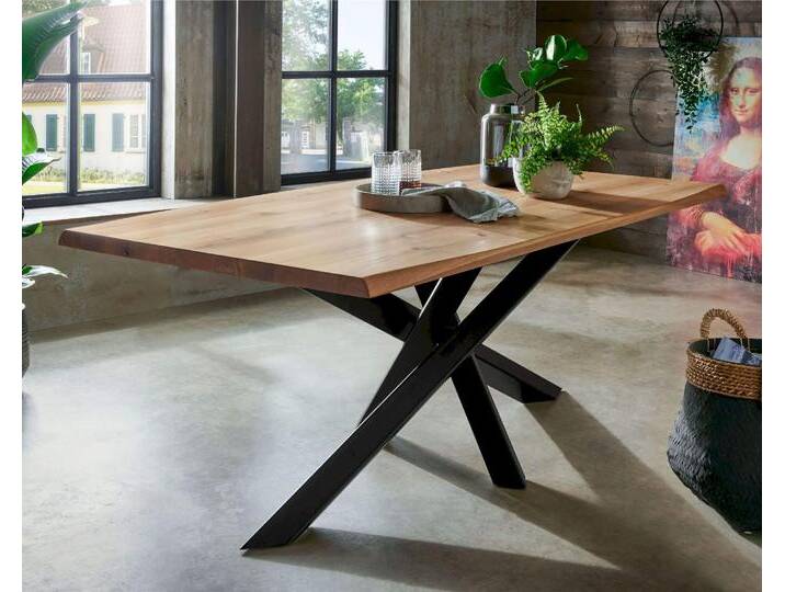 3S Frankenmöbel »Luzern« Wildeiche Massivholz Esstisch TI-0600 / 180x100 cm / gerade Kante 3S Frankenmöbel »Luzern« Wildeiche Massivholz Esstisch TI-0600 / 180x100 cm / gerade Kante von 3S-Frankenmöbel