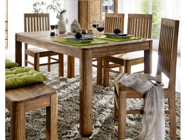 3S Frankenmöbel »New York« Sheesham Massivholz Esstisch WZ-0448 / 200x100 cm 3S Frankenmöbel »New York« Sheesham Massivholz Esstisch WZ-0448 / 200x100 cm von 3S-Frankenmöbel