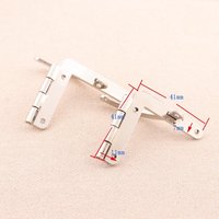 Silberne Box Scharniere Metall Quadrant-Scharnier-Hardware-Set Von 10 Stück von 3SistersWishes