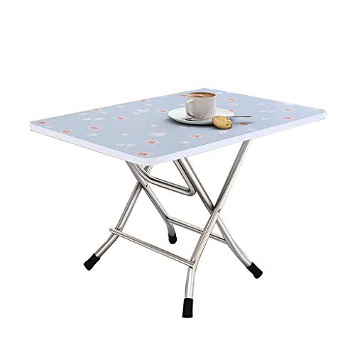3UOOWWFA Klapptisch, ovaler Esstisch für Zuhause, tragbarer Bürotisch, Computertisch, Schreibtisch, Arbeitszimmer, Stall im Freien und Innenbereich (G) (D) von 3UOOWWFA