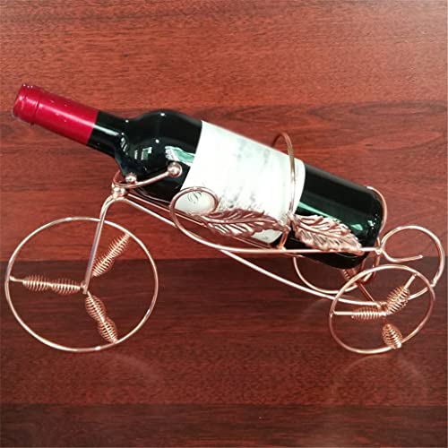 Wohnzimmer Dreirad Schmiedeeisen Weinregal Europäischer Stil Kreatives Weinregal Dekoratives Weinregal/Ständer (Farbe: D, Größe warm wie je zuvor (3 Stück) von 3WWWQMAA8