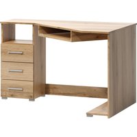 3xEliving 3xe living GRACE 120 Computertisch, Schreibtisch, Spieltisch, Home Office, Jugendzimmer. Abmessungen 120 x 85 x 75 CM. Farbe wotan - WOTAN von 3XE LIVING