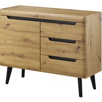 3xEliving 3xEliving Vanila 107 s Kommode für das Wohnzimmer. Skandinavische Kommode für den Raum handgefertigte Eiche - eiche von 3XE LIVING