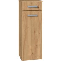 Stilvoller Badezimmerschrank mit Tür und Schublade – modernes Artisan Eiche - Artisan Eiche von 3XE LIVING