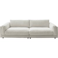 3C Candy Big-Sofa "Karalis mit extra großer Sitztiefe, elegantes Mega Sofa zum Relaxen,", auch in Cord- oder Leder-Bezug, lose Kissen, loungige Bequemlichkeit von 3c Candy