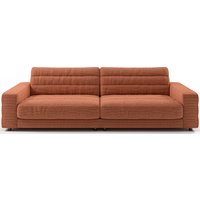 3C Candy Big-Sofa "Stripes Megasofa, tolle Verarbeitungsdetails, bequem und komfortabel", Lose Rückenkissen, mit feiner Quersteppung von 3c Candy