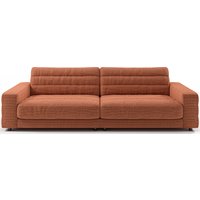 3C Candy Big-Sofa "Stripes Megasofa, tolle Verarbeitungsdetails, bequem, Breite 296cm" Lose Rückenkissen, mit feiner Quersteppung von 3c Candy