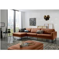 3C Candy Ecksofa "Aidan modernes Sofa in aktueller Formensprache, bequem, L-Form" eleganter Stil mit hohem Sitzkomfort, auch mit Lederbezug von 3c Candy