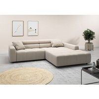 3C Candy Ecksofa "Denver auch mit Cord- und Easy care-Bezug, Kopfteilverstellung L-Form" von 3c Candy